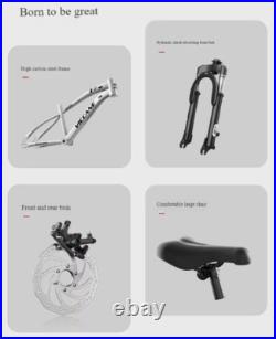 18/20/22 inch Mountain Bike Bicycle Unisex Steel Frame Dual disc brakes 6 Speed 18/20/22 inch Mountain Bike Bicycle Unisex Steel Frame Dual disc brakes 6 Speed