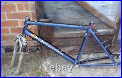 1990's CANNONDALE ALLOY FRAME WITH ROCK SHOX JUDY XC FORKS