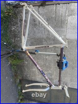 1993 Raleigh M-Trax 2000 Frameset 26 Rim Brake Reynolds K2 Tubing Retro MTB 1993 Raleigh M-Trax 2000 Frameset 26 Rim Brake Reynolds K2 Tubing Retro MTB