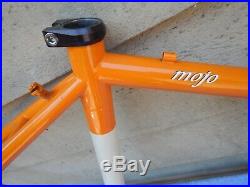 19 Vintage Ibis Mojo Mountain Bike Frame Orange RARE Salsa Fat Chance Ritchey