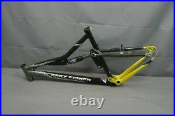 2000 Gary Fisher FS MTB Bike Frame Large 19.5 Fox Softtail Al/Carbon US Charity