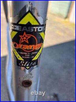 2003 Rare Orange E8 World Cup Easton Elite MTB 17 Frame