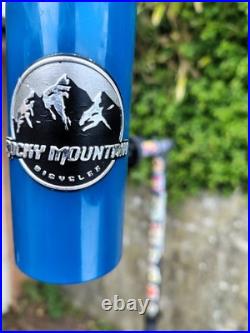 2005 Rocky Mountain Flow F1.0 7005 Aluminium MTB 16.5 Frame