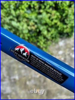 2005 Rocky Mountain Flow F1.0 7005 Aluminium MTB 16.5 Frame