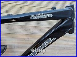 2008 Kona Caldera 20 mountain bike frame 7005 clump 26 wheel black