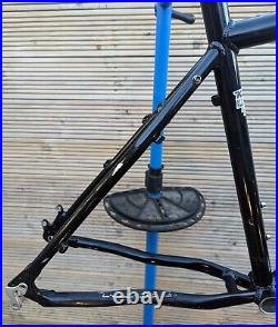 2008 Kona Caldera 20 mountain bike frame 7005 clump 26 wheel black