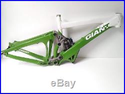2009 Giant Glory 26 Medium Downhill Bike Frame White & Green USED 129