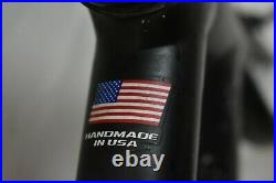 2010 Cannondale City Hybrid Bike Frame Set 19 Large Black FSA Disc USA Charity