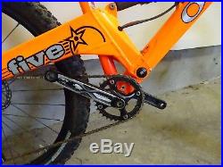 2012 Orange Five Mountain Bike, 26 wheels, XL frame, Neon Orange