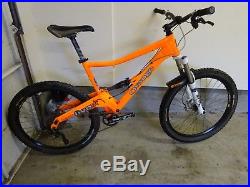 2012 Orange Five Mountain Bike, 26 wheels, XL frame, Neon Orange