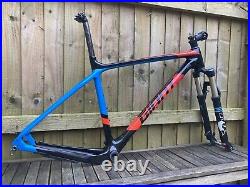 2017 Giant XTC Advanced 1 27.5 Carbon Frame & Fox 32 Evolution Forks Size Large