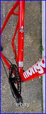 2021 Mongoose MBT Gravel Define Pro X-Series 20 Inch Red Bike Frame With Parts