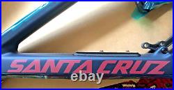 2024 Santa Cruz Nomad 6 CC MX Frame Medium Blue (Brand new)