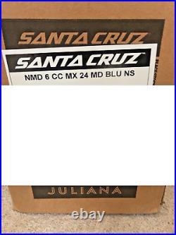 2024 Santa Cruz Nomad 6 CC MX Frame Medium Blue (Brand new)