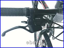 24 Inch Bike Alloy Frame 7 Shimano Gears Mountain Bike Black Or White Uk Stock