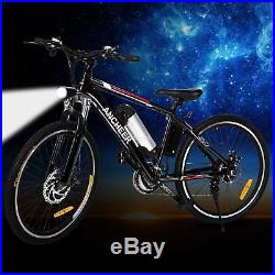 25 Electric Mountain Bicycle MTB 36V Lithium Battery E-bike 35KM Aluminum Frame