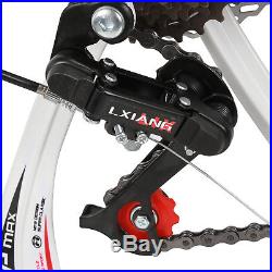 26 21 Speed Mountain Bike Folding MTB Bicycle, Carbon steel Frame, 6 Gears Wheels