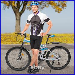 26 Folding Mountain Bike 21 Speed Men Bikes MTB Bicycle School Dual Disc Brake 26 Folding Mountain Bike 21 Speed Men Bikes MTB Bicycle School Dual Disc Brake