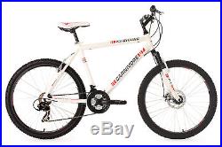 26 Mountain Bike Hardtail Carnivore White 21 Gear Aluminum Frame 52 cm 540M