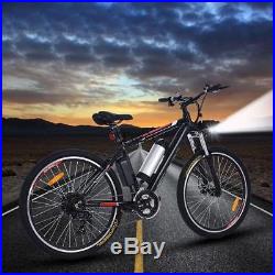 26 Wheel City Mountain Electric Bicycle Aluminum Alloy Frame Cycling E-Bike 36V