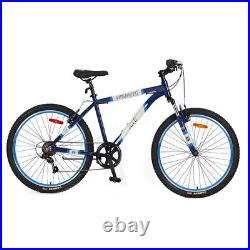 26 in 7 Speed Adult Mountain Bike Bicycle Aluminium Alloy Frame Front Suspension