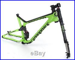 27.5 650b Cannondale Carbon Trigger Mountain Bike Frame + Lefty Supermax Fork