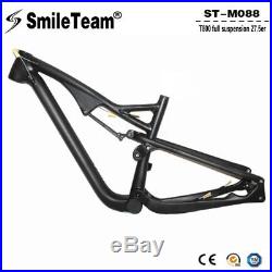 27.5er Full Suspension Frame 650B Carbon MTB Mountain Bike Frame 16/18/20 BSA