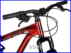 29 Mens Mountain Bike Aluminum Frame 9-Speed Full Suspension Standard Pedals