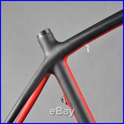 29er Carbon Red Painting MTB Bike Frame Moutain Bicycle FM056 BB30 UD Matte 21