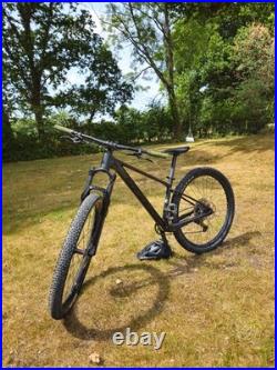 29in Hardtail Mountain Bike Black S Frame Front Suspension 12sp Hydraulic Disc
