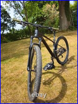 29in Hardtail Mountain Bike Black S Frame Front Suspension 12sp Hydraulic Disc