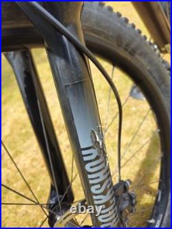 29in Hardtail Mountain Bike Black S Frame Front Suspension 12sp Hydraulic Disc