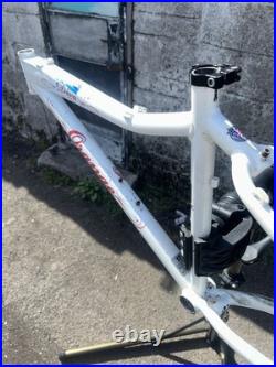43cm Orange Diva Retro MTB Frame For 26 Disc Brake Wheels 1 1/8 BSA Unisex