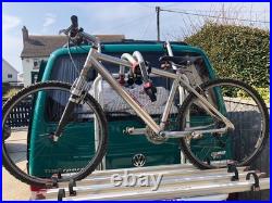 90's Mountain Bike Popcorn Blizzard Frame Pace Carbon Forks 26 Wheels