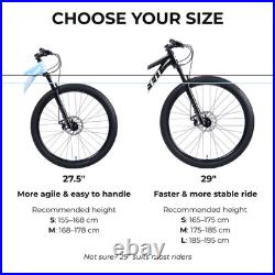 Aluminium Mountain Bike 29/27.5 inch SUNPEED ZERO 1 Shimano 24-Spd Disc Brake