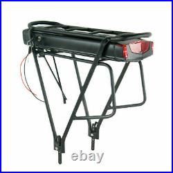 Aluminum Bicycle Tail Rear Rack Holder Frame Carrier For E-Bike Lithium Battery