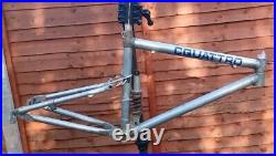 Audi Quattro Pro Mountain Bike Frame MTB Bicycle Bike 44CM, Limited Retro