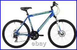 Barracuda Mayhem 21 Speed Mens Mountain Bike In Blue. Frame Size 20
