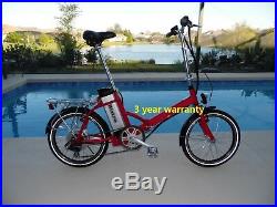 Bistro Electric Bike 48V 22 ah Adult Frame Folding 700-1300 Watt Made in USA