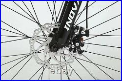Black 26 Mountain Bike Aluminium Frame 21 Speeds Bicycle Man/Woman