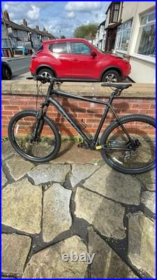 Black Carrera Men's Mountain Bike, Top Condition, Fantastic, Large Handle Frame
