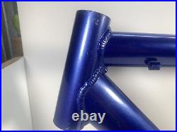 Blue Mountain Bike Frame ONLY Suspension Aluminium & Steel Frame Le Ballistic