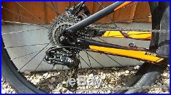 Boardman full suspension mountain bike 2016 hardly used, medium frame