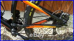 Boardman full suspension mountain bike 2016 hardly used, medium frame