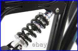 Boss Stealth Mountain Bike Mens Full Suspension 26 Wheel 18.5 Frame Black/Blue