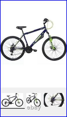 Boss Vortex G18 HT Mountain Bike Bicycle Boys/Men's Green/Blue 12+ Years