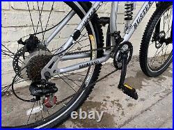 Buster Men's Full Suspension Bike, Men's Mountain Bike, Large Frame, Chunky Tyre