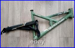Cannondale Gemini 900 17 Mtb Bike Frame Full Suspension 170-150-140mm Travel