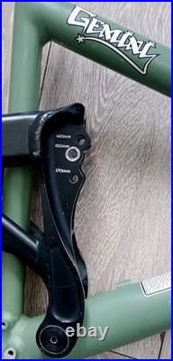 Cannondale Gemini 900 17 Mtb Bike Frame Full Suspension 170-150-140mm Travel
