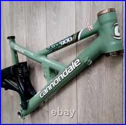 Cannondale Gemini 900 17 Mtb Bike Frame Full Suspension 170-150-140mm Travel